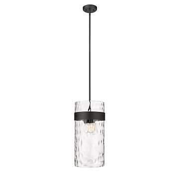 Z-Lite Fontaine 4-Light Pendant Light In Matte Black