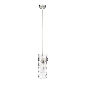 Z-Lite Fontaine 1-Light Pendant Light In Brushed Nickel