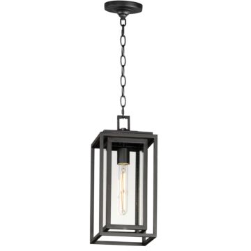 Cabana One Light Outdoor Pendant in Black by Maxim