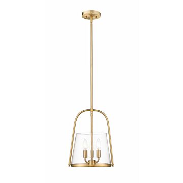 Archis 3-Light Pendant in Modern Gold