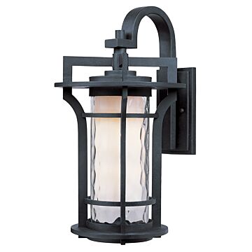 Oakville One Light Outdoor Wall Lantern in Black Oxide by Maxim