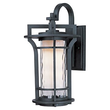 Oakville One Light Outdoor Wall Lantern in Black Oxide by Maxim