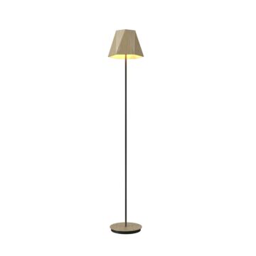Facet 1-Light Floor Lamp in Sand