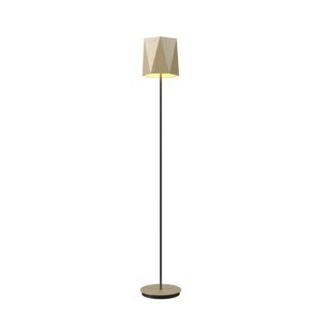 Facet 1-Light Floor Lamp in Sand