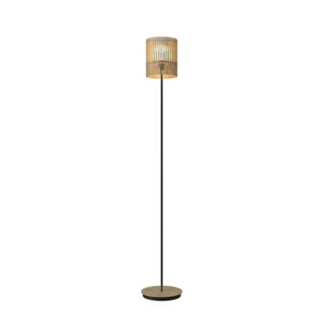 Living Hinges 1-Light Floor Lamp in Sand