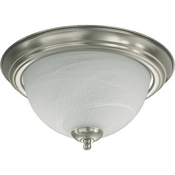 3066 Ceiling Mounts Two Light Ceiling Mount in Satin Nickel by Quorum International