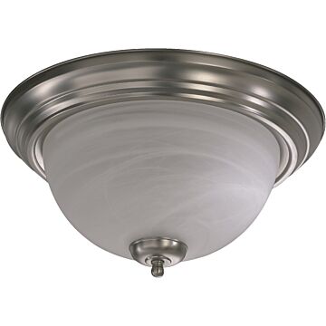 3066 Ceiling Mounts Three Light Ceiling Mount in Satin Nickel by Quorum International