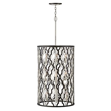Hinkley Portico 9-Light Chandelier In Glacial