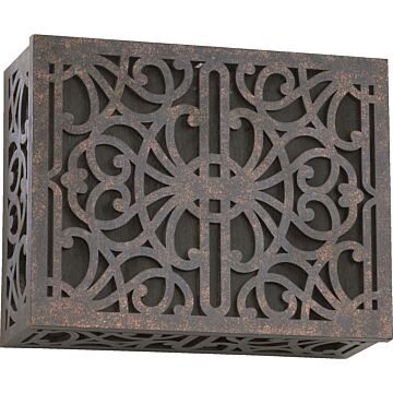 Chime Grills Door Chime Cover in Toasted Sienna by Quorum