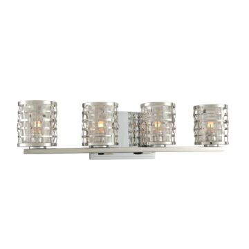  Bridgeport Bathroom Vanity Light in Stainless Steel