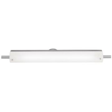 Vail LED Vanity in Brushed Steel by Access