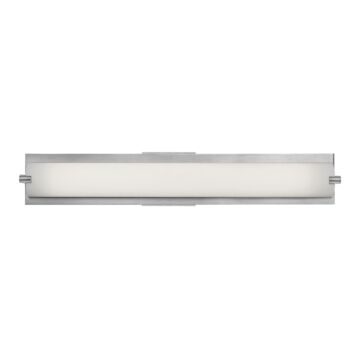Geneva LED Vanity in Brushed Steel by Access