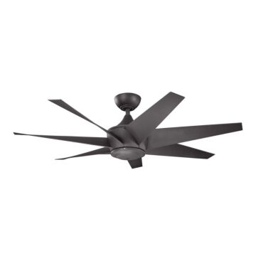 Lehr Ii 54"Ceiling Fan in Distressed Black by Kichler