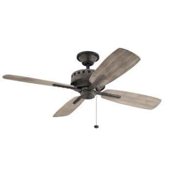 Eads 52"Ceiling Fan in Weathered Zinc by Kichler