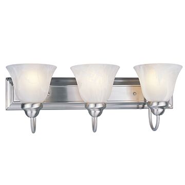 Z-Lite Lexington 3-Light Bathroom Vanity Light In Brushed Nickel