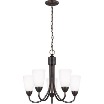 Generation Lighting Seville 5-Light Chandelier in Bronze