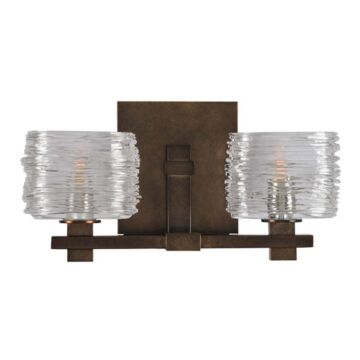 Clearwater LED Bath in Vintage Bronze by Kalco