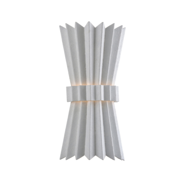 Corbett Moxy 2 Light Wall Sconce in Gesso White