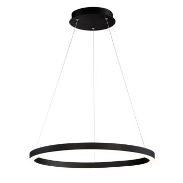Eurofase Spunto 1-Light Chandelier in Black