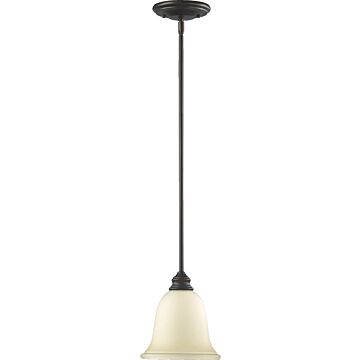 Bryant One Light Pendant in Oiled Bronze by Quorum International