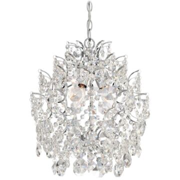 Isabella'S Crown Four Light Chandelier in Chrome by MinkaLavery