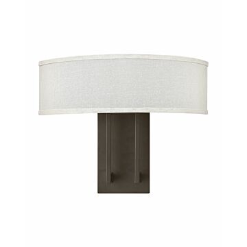 Hinkley Hampton 2-Light Wall Sconce In Buckeye Bronze