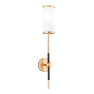 Sage One Light Wall Sconce in Vintage Gold Leaf by Corbett Lighting