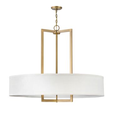 Hinkley Hampton 9-Light Pendant In Brushed Bronze