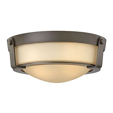 Hinkley Hathaway Flush Mount Ceiling Light In Olde Bronze