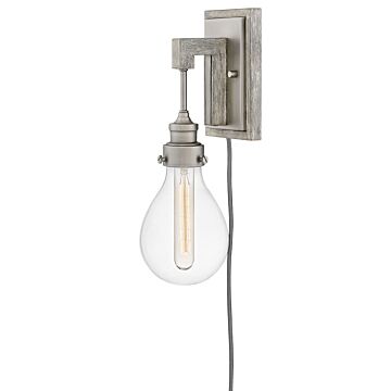 Hinkley Denton 1-Light Wall Sconce In Pewter