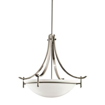 Olympia Three Light Pendant in Antique Pewter by Kichler