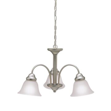 Wynberg Three Light Chandelier in Brushed Nickel by Kichler