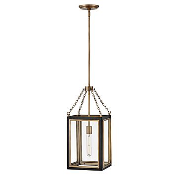 Hinkley Shaw 1-Light Pendant In Black