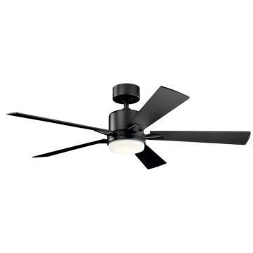 Lucian Elite 52"Ceiling Fan in Satin Black by Kichler