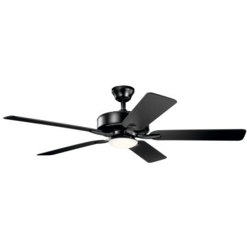 Basics Pro Designer 52"Ceiling Fan in Satin Black by Kichler