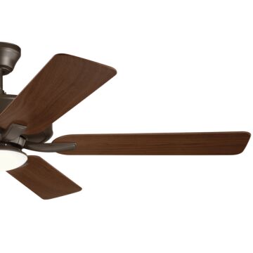 Basics Pro Designer 1-Light 52" Ceiling Fan in Satin Natural Bronze