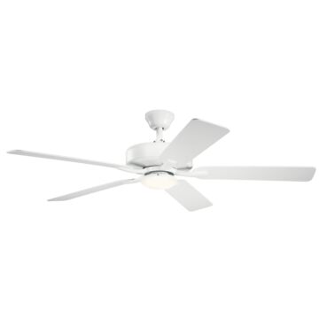 Basics Pro Designer 52"Ceiling Fan in White by Kichler