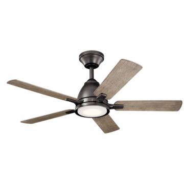 Arvada 44"Ceiling Fan in Anvil Iron by Kichler