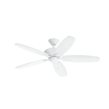 Renew 52"Ceiling Fan in Matte White by Kichler