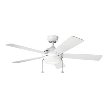 Starkk 52"Ceiling Fan in Matte White by Kichler