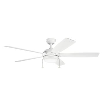 Starkk 60"Ceiling Fan in Matte White by Kichler