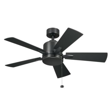 Lucian II 42"Ceiling Fan in Satin Black by Kichler
