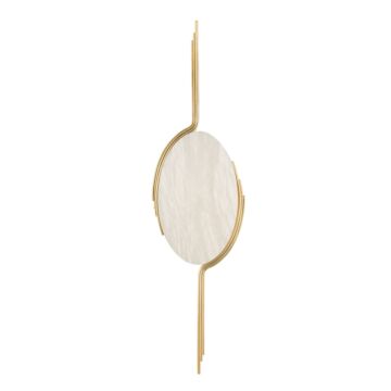 Lapis LED Wall Sconce in Vintage Brass by Corbett Lighting