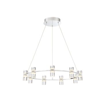 Eurofase Netto 9-Light Chandelier in Chrome