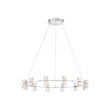 Eurofase Netto 12-Light Chandelier in Chrome