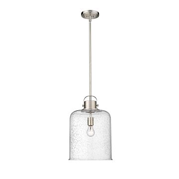 Z-Lite Kinsley 1-Light Pendant Light In Brushed Nickel