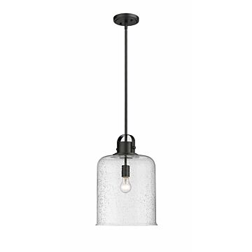 Z-Lite Kinsley 1-Light Pendant Light In Matte Black