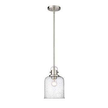 Z-Lite Kinsley 1-Light Pendant Light In Brushed Nickel