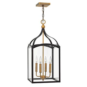 Hinkley Clarendon 4-Light Pendant In Bronze
