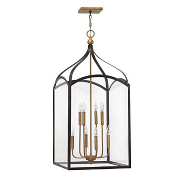 Hinkley Clarendon 8-Light Pendant In Bronze